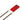 Leopard chain necklace - red case