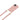 Baby pink straps necklace